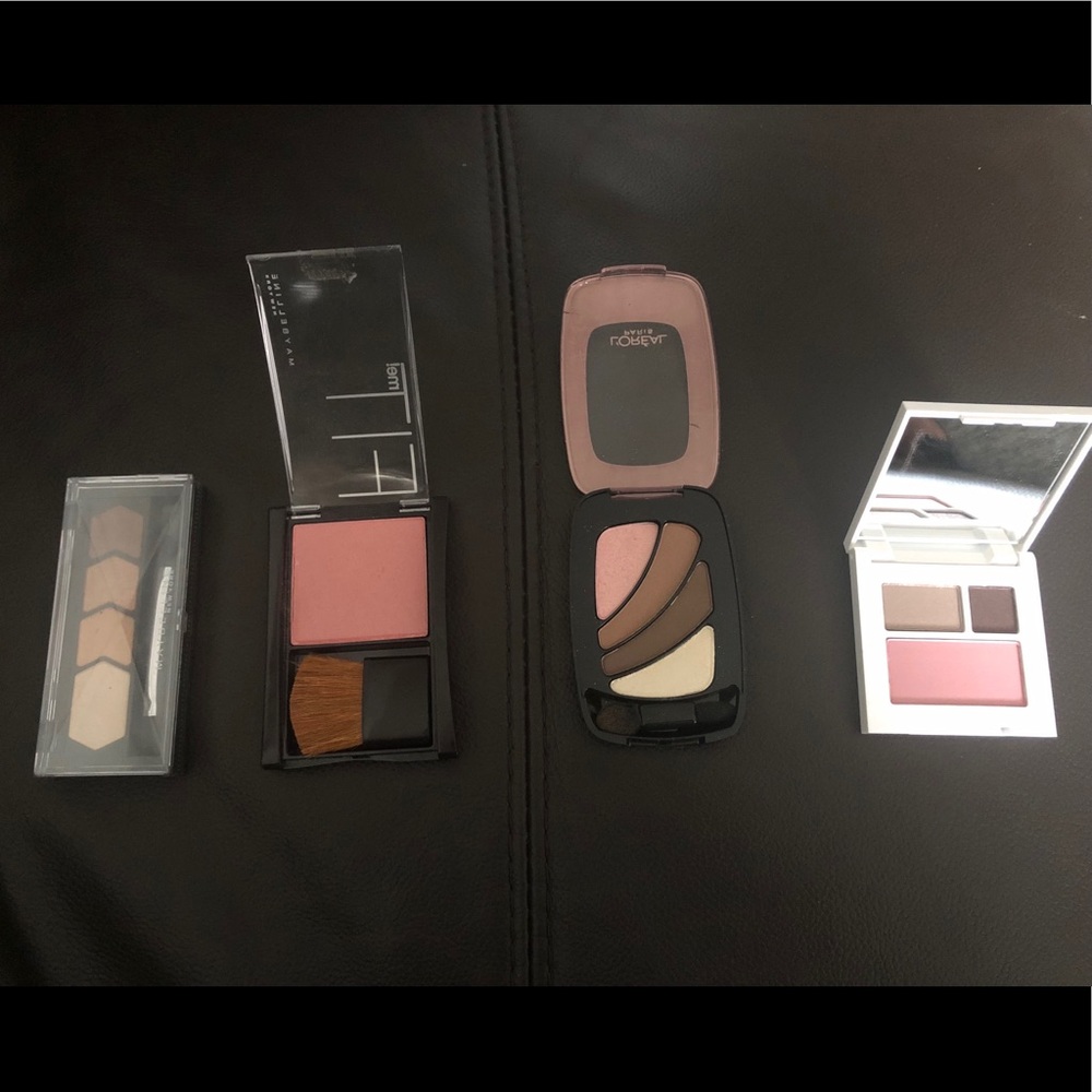 Makeup BUNDLE —3 eyeshadows and 1 blush